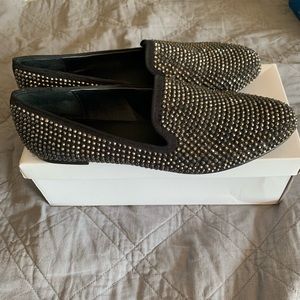 Steve Madden studded loafers